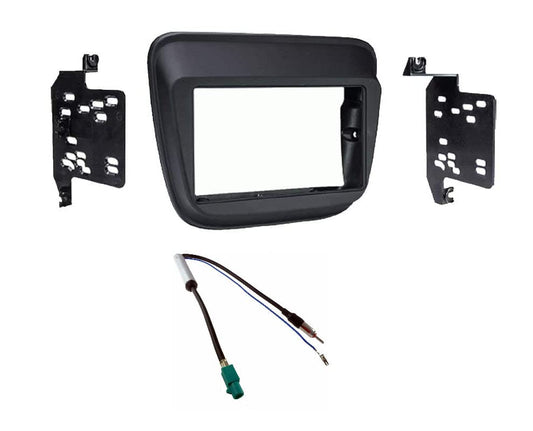 Metra 95-3022B Compatible with Chevrolet Equinox 2018 2019 2020 2021 2022 Double DIN Installation Dash Kit with IMC Audio Antenna Adapter