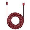 Micro USB Cable 15ft with 3A Fast Charging, Extra Long and Extremely Durable Nylon Braided Charger Cord for Galaxy S7/S6/J8/J7 Note