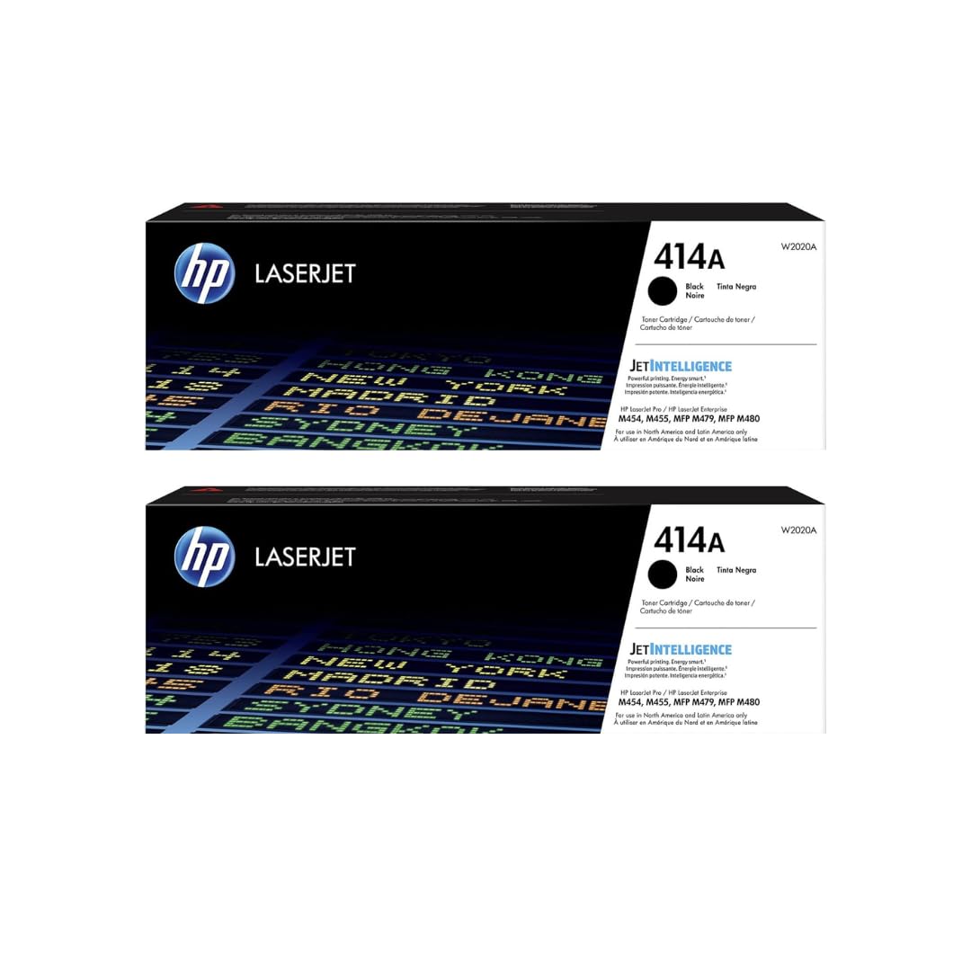 HP 414A | W2020A | Toner Cartridge | Black - 2 Pack