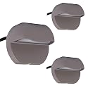 Arrownine Cast Aluminum 2.5W Deck LED Lights Low Voltage Landscape Lighting 12V Outdoor Step Lights,Post Stairs Fence Lighting Soft Warm White Water