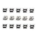 GDQLCNXB 15 Pcs Mini USB Type B Female Port 5-Pin 180 Degree SMD SMT PCB Jack Socket