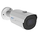 GW Security 4K 8MP Outdoor/Indoor 2.8-12mm 4X Motorized Zoom Lens PoE IP Microphone Video & Audio Bullet Security Camera (GW8550MMIC)