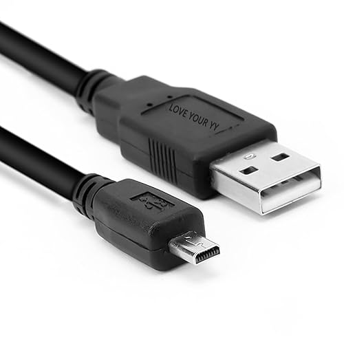 Replacement USB Camera Data Sync Battery Charger Charging Cable Cord for Sony Cybershot Cyber-Shot DSCH300, DSCW370, DSCW830, DSC-H200 W800, DSC W330