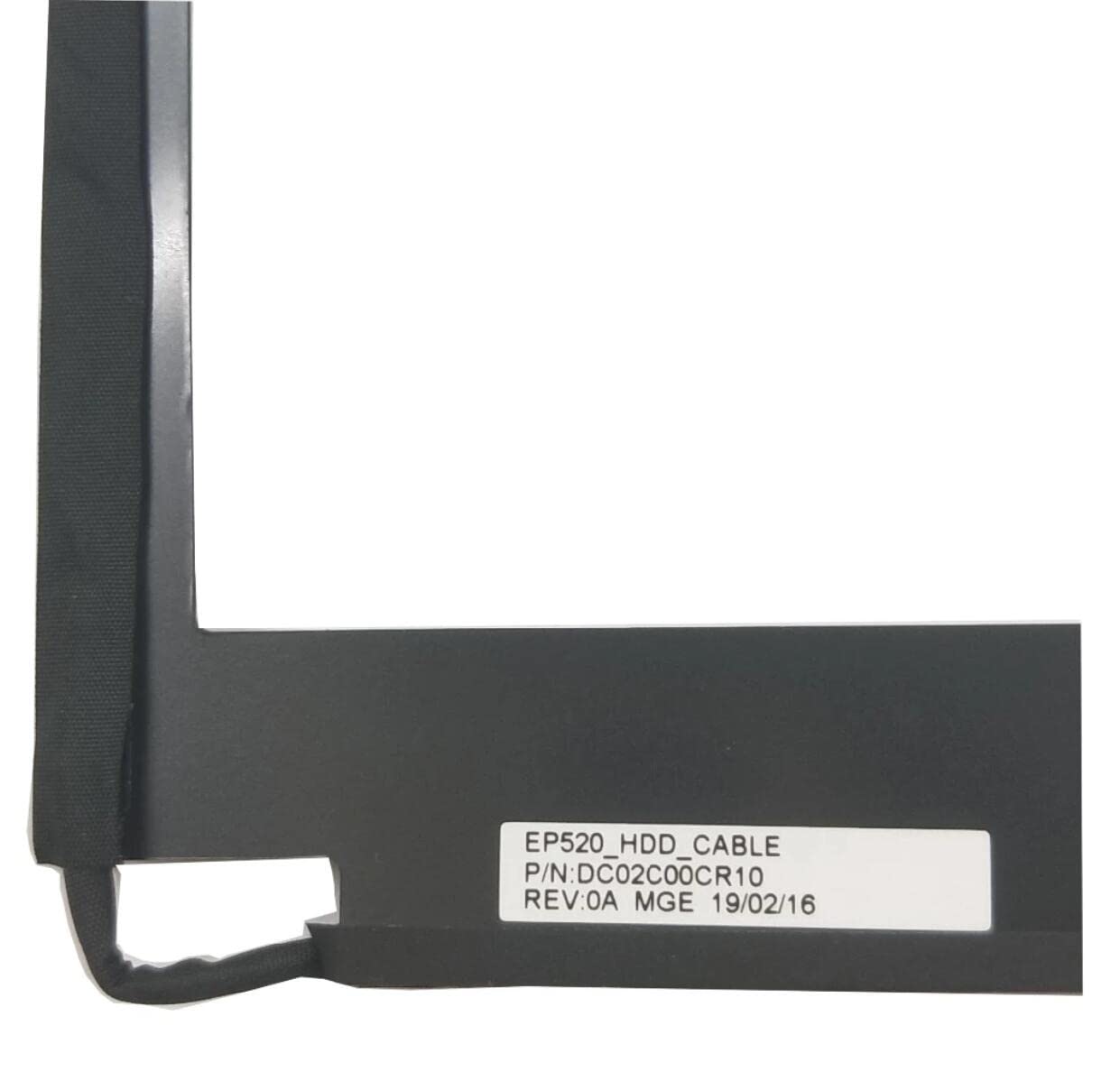 Fleshy Leaf SATA Hard Drive Caddy Bracket Tray with SSD HDD Cable Holder Tin Foil Replacement for Lenovo Thinkpad P52 EP520 DC02C00CR10