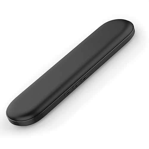 Frinjoy Private Mini Under Pillow Speaker Bluetooth for Sleeping, Portable Bone Conduction Technology with Volume Control/TF Function, Wireless White