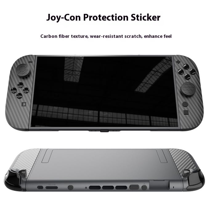 XYYORITRIX Dust Cover for Nintendo Switch 2?[New - 6in1] Protection Kit Type-C Dust Plug Headphone Jack Dust Plug Grip Stickers Silicone Rocker Cap