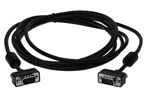 SF Cable, 25ft Ultra Slim SVGA Cable with Ferrites HD15 M/M Triple Shielded