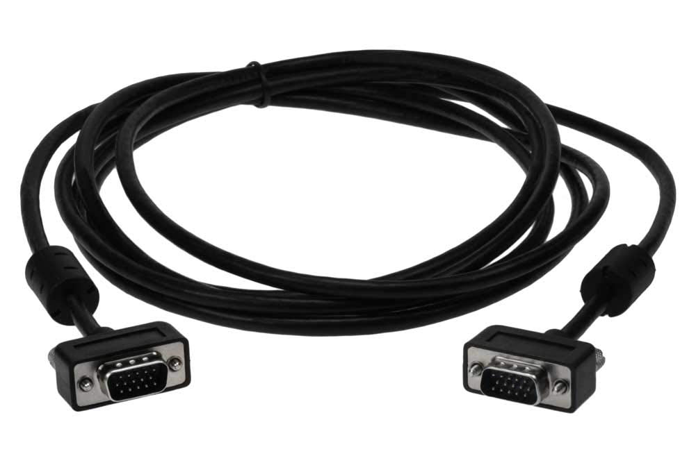 SF Cable, 25ft Ultra Slim SVGA Cable with Ferrites HD15 M/M Triple Shielded