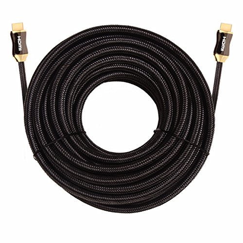 High Speed HDMI Cable 50 FT -2 Pack, KAYO HDMI2.0b Premium Nylon Braided Cord Supports 4K@60Hz, 3D, Full HD, HDCP 2.2, 2160p with Ethernet- Audio