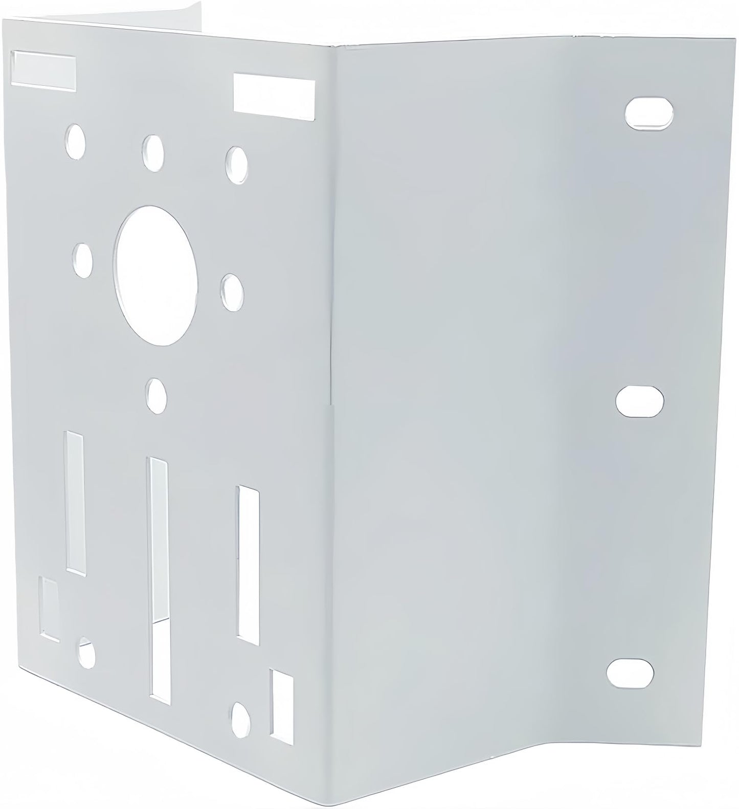 GledeYeTec Column Pole Dome Mount Bracket Adapter,External Corner Wall Mount Iron Plate Vertical Bracket for PTZ CCTV Surveillance Camera Metal Holder