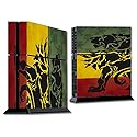 Skin Decal Vinyl Wrap for PS4 Sony Playstation 4 Console (skins only) - Rasta Lion Africa