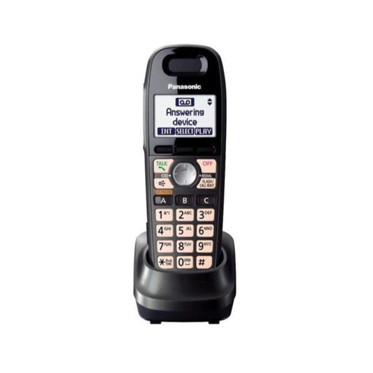 Panasonic Cordless Phone Handset Accessory Compatible with KX-TG6592T Cordless Phone System - KX-TGA659T (Black), Titanium Black