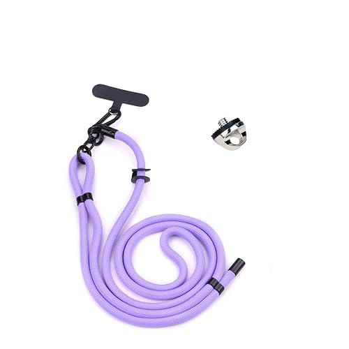 CAPART Adjustable Phone Lanyard Crossbody for DJI OSMO Pocket 3 2, Action 5 Pro 4 3, with 1/4" Screw and Phone Connecting Tab, Universal Smartphone