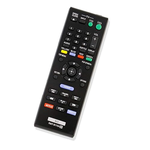 RMT-B115A Replace Remote for Sony Blu-ray DVD Player BDP-S360 BDP-S560 BDP-S470