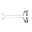 New Laptop Left and Right Side LCD Hinges Replacement for HP 15-BS 250 G6 255 G6 TPN-C129 TPN-C130 P/N: AM204000500 AM204000600