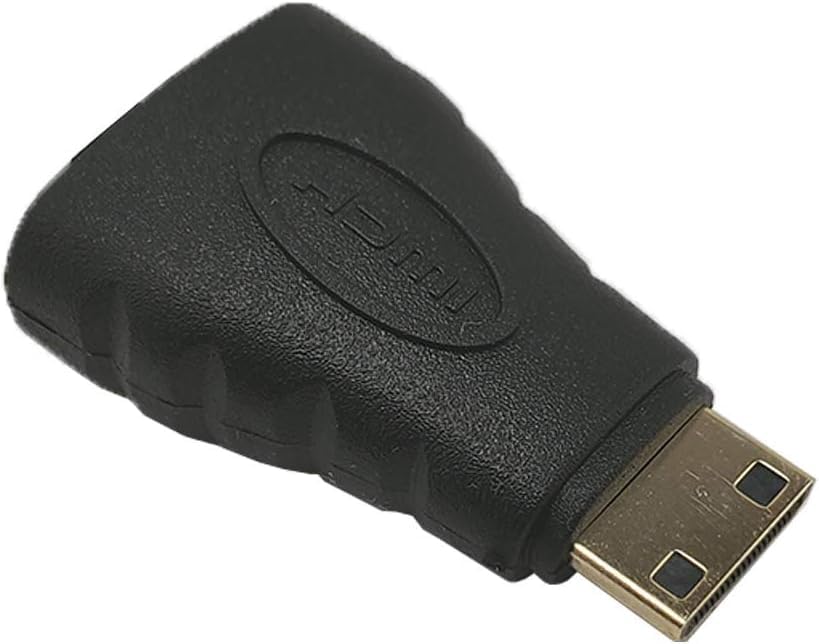 SatelliteSale Digital HDMI Female to Mini HDMI Male Adapter PVC Black