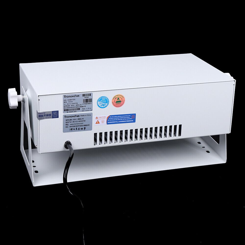 YINZINR Desktop Ion Fan Anti-Static Ionizer Ionizing Air Blower Ion Fan Discharge Static Eliminator