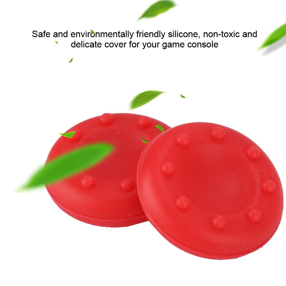 20Pcs Silicone Thumb Stick Grips Cover, Antiskid Colorful Thumb Grips Cases for /// One/360 Gaeme Controller