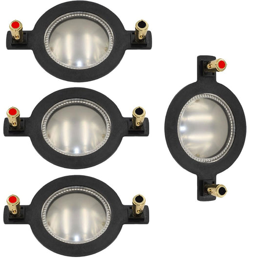 4Pcs Replacement Diaphragm 2" Voice Coil Compatible with Audiopipe APHC-6256 APHC-6278 APH-5050 8Ohm