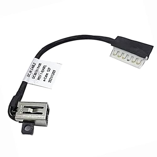 Fleshy Leaf DC Power Jack Charging Cable Harness Wire Replacement for Dell Inspiron 15 3511 I5-1135G7 3515 3520 3521 3510 3525 GDM50 DC301017H00