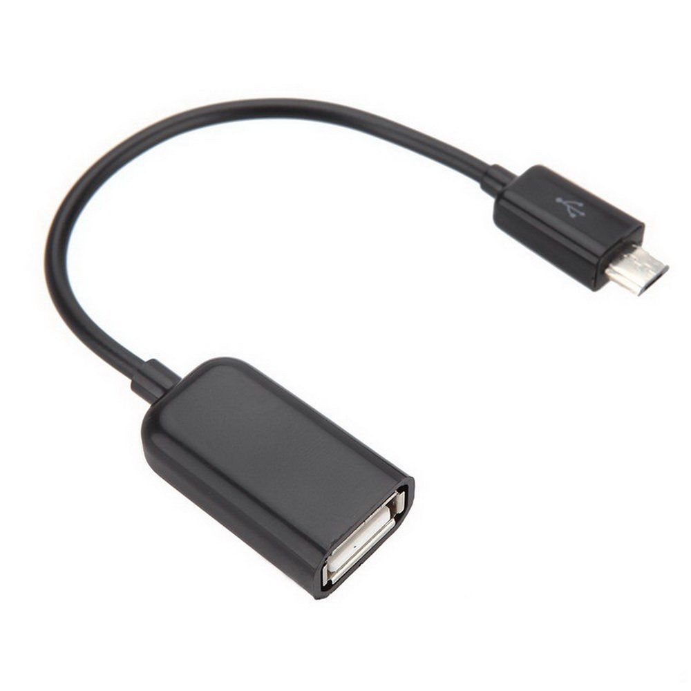axGear Micro USB to USB Female Adapter Cable for Power Charing and OTG Device