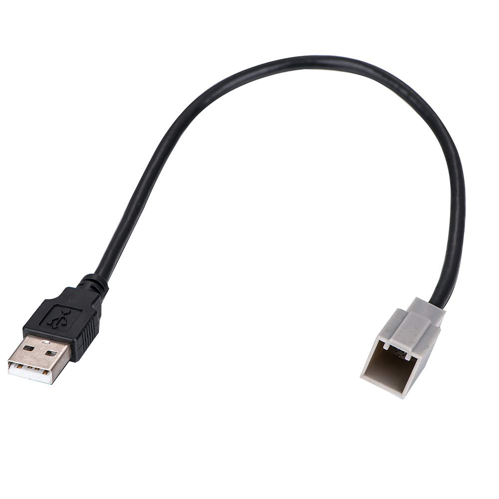 Bestycar Factory USB Retention Adaptor - Auxiliary USB Harness for Select 12-Up Toyota, Lexus & Mazda CX5 - Length: 45CM