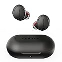 Phiaton Bonobuds Lite True Wireless Earbuds with Clear Voice by Intelligo and Ambient Mode | Bluetooth Earphones with 11 Hour Playtime, Space Black