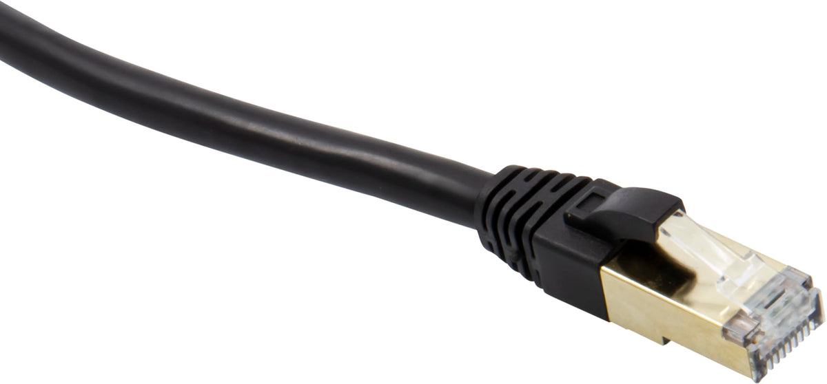 Triplett 100' Black CAT7 Stranded Patch Cable (CAT7-100BK)