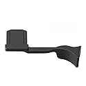 Metal Thumb Grip with Hot Shoe Cover for Leica Q3, Q3 (43) Camera Hot Shoe Thumb Hand Grip Photography Accessories (Black)