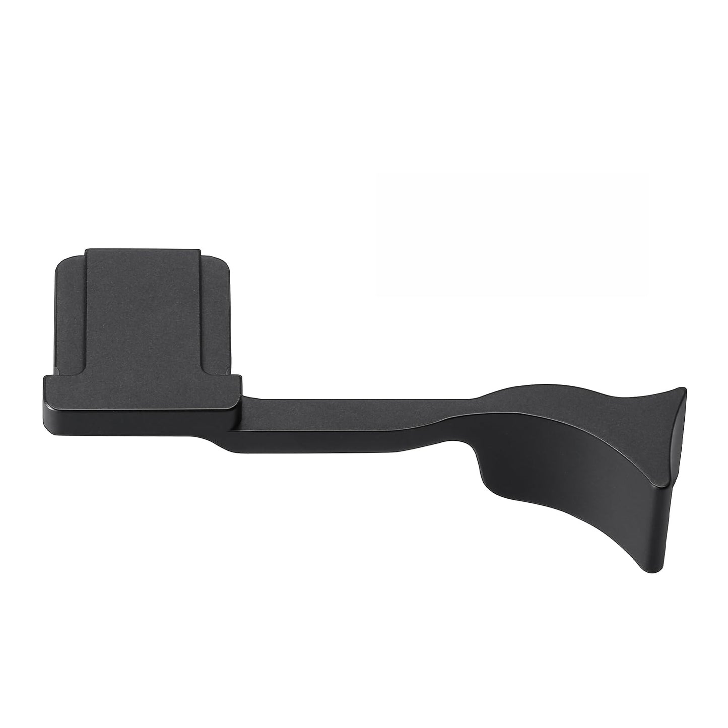 Metal Thumb Grip with Hot Shoe Cover for Leica Q3, Q3 (43) Camera Hot Shoe Thumb Hand Grip Photography Accessories (Black)