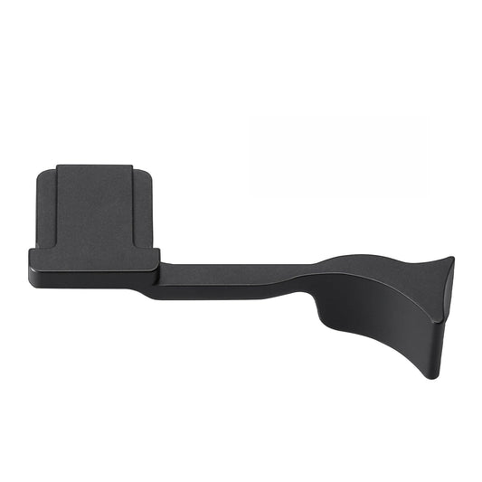 Metal Thumb Grip with Hot Shoe Cover for Leica Q3, Q3 (43) Camera Hot Shoe Thumb Hand Grip Photography Accessories (Black)