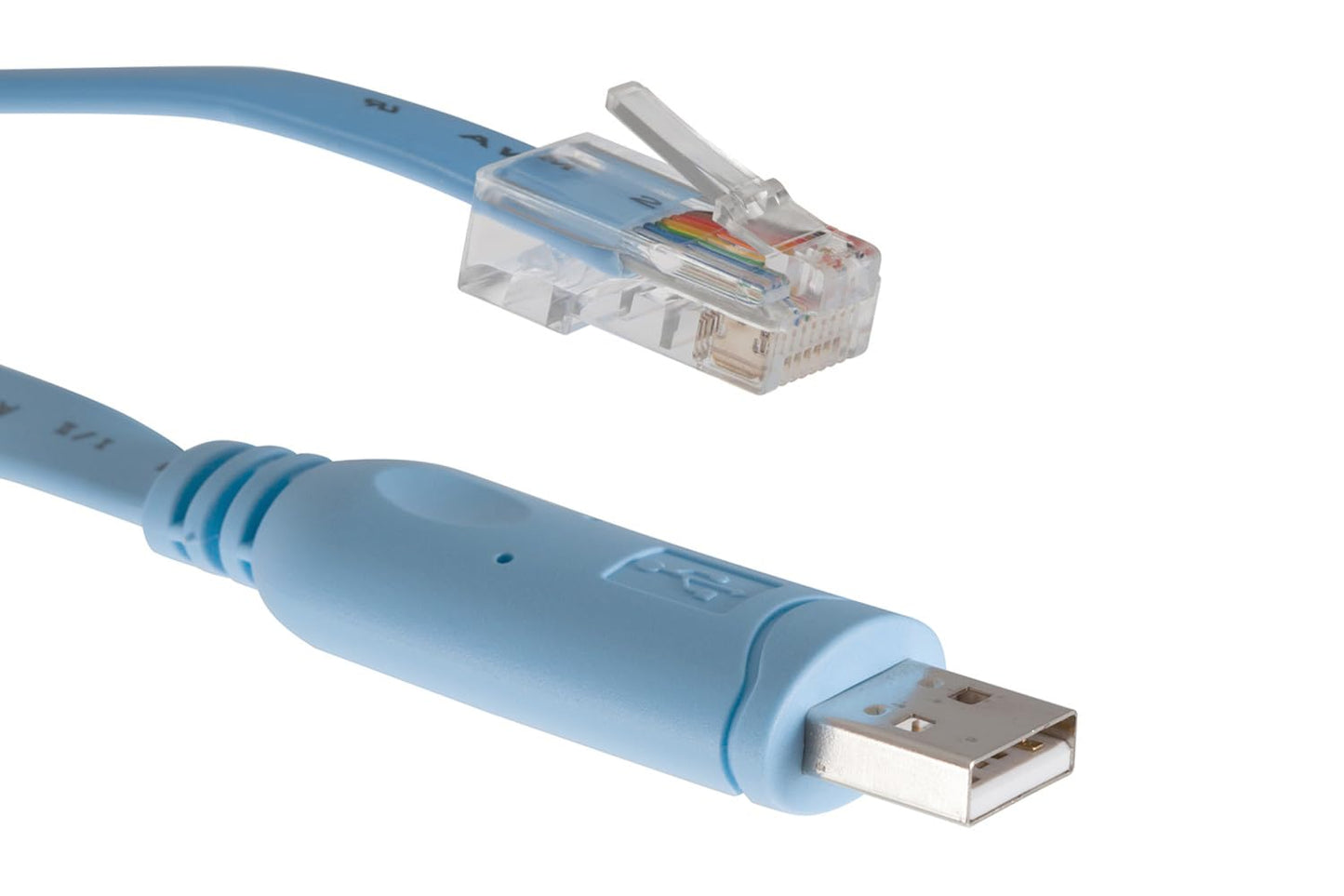 CablesAndKits - Cisco Console Cable USB to RJ45 - 6ft USB Console Cable for Router, Switch & Firewall | RS232 with FT232R Chipset | Compatible