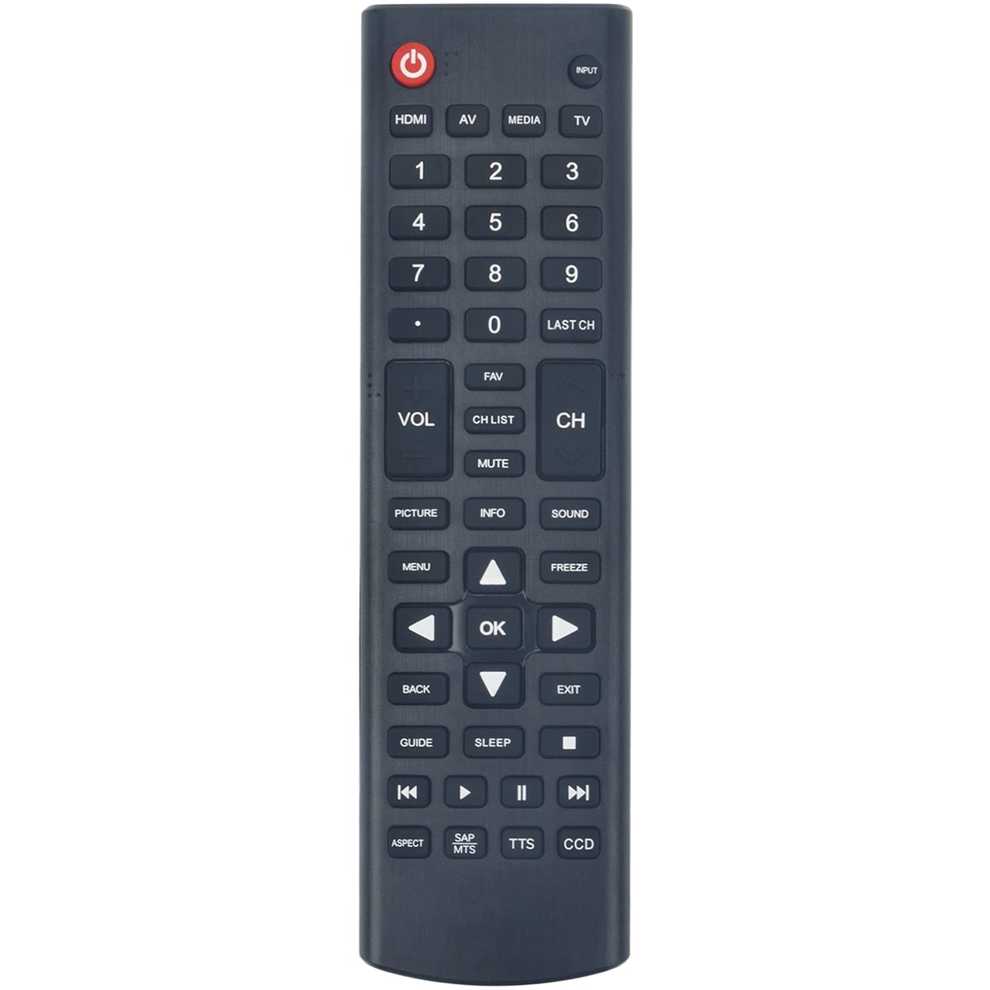 New - Replace Remote Control for ONN 4K Ultra HD UHD LED TV ONA24HB19E02 ONA32HB19E03 ONA43UB19E04 ONA50UB19E09 ONA50UB19E05 ONC50UB18C05 ONA55UB19E06