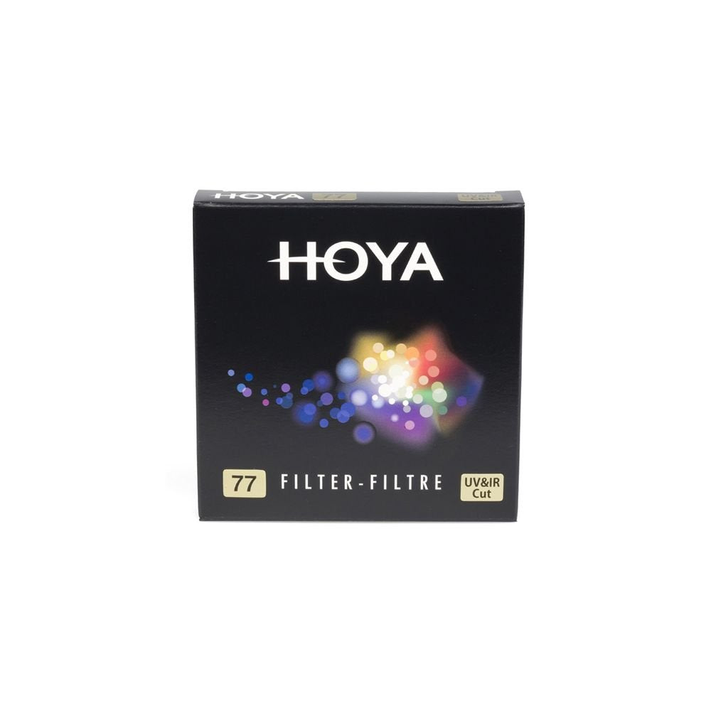 Hoya UV-IR Cut Screw-in Camera Lens Filter - 77mm Filter Blocks UV Below 390nm & IR Above 700nm - Multi-Coated Optical Glass & Slim Frame for Digital