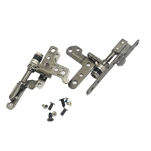 GinTai Laptops LCD Screen Shaft Hinges Right + Left Set Replacement for Lenovo Ideapad 5-15IIL05 81YK / 5-15ARE05 81YQ / 5-15ITL05 82FG / 5-15ALC05