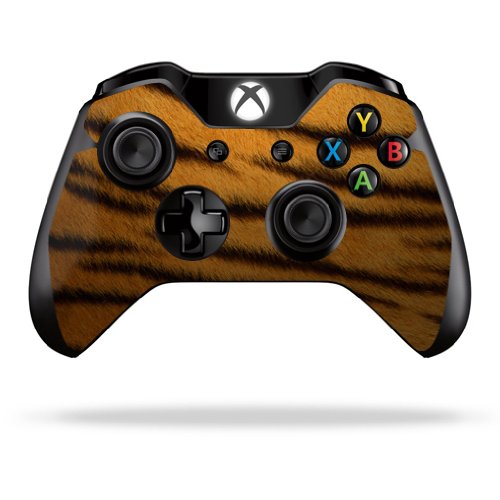 Protective Vinyl Skin Decal Skin Compatible with Microsoft Xbox One/One S Controller wrap Sticker Skins Tiger