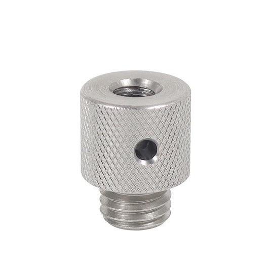 NovelGoal Stainless Steel Inch 1/4-20 Female to M10-1.5 Male Adapter Screw Head Tripod Adapter Screw Photography Accessories Sports Camera Accessories