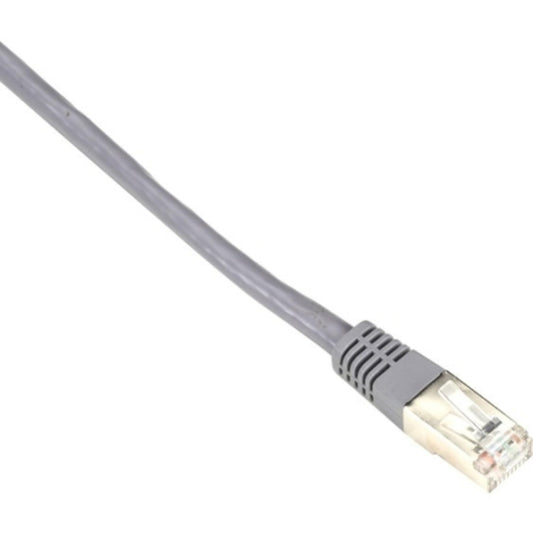 Black Box CAT6 250MHZ STR SFTP PVC MLD SLM GY 20FT