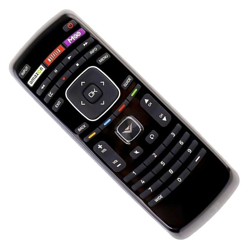 Universal Remote Control, XRT112 for VIZIO All LED LCD HD 4K UHD HDR Smart TVs - No Setup Required