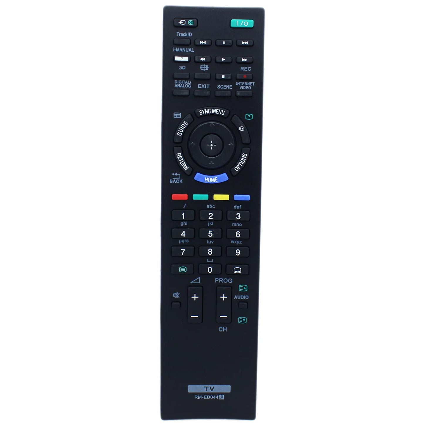 RM-ED044 Remote Control Replacement for Sony TV KDL-55EX720 KDL-46EX720 KDL-40EX720 KDL-37EX720 KDL-32EX720 KDL-55EX723 KDL-46EX723 KDL-40EX723
