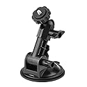 BTG Pocket 3 Suction Cup Mount, Windshield Window Dash Holder Kit for Insta360 X5 X3 X4 Go 3S for Gopro Max Mini Hero 13 12 11 10 9 Pocket 3 Action 5