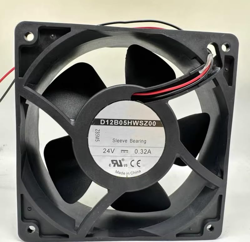 D12B05HWSZ00 120X120X38MM 24V 0.32A 2-Wire Cooling Fan
