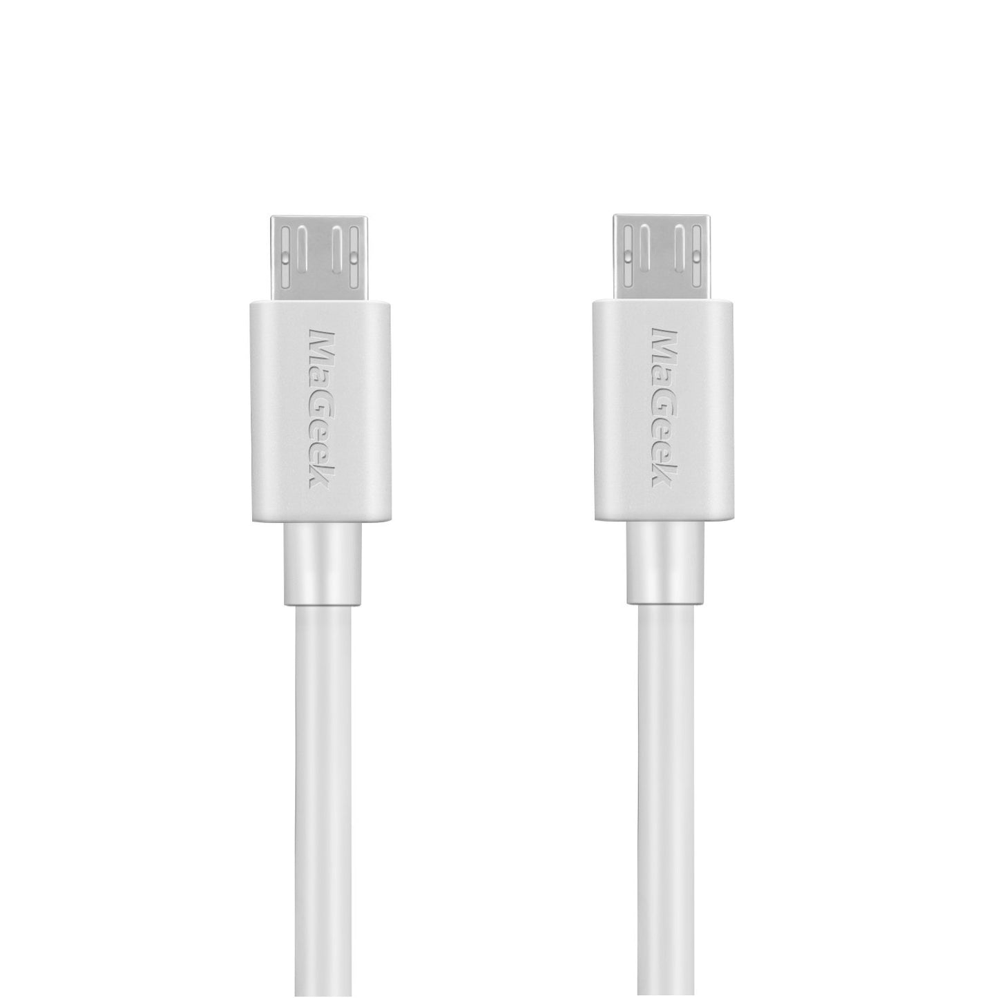 MaGeek Micro USB Cable 6ft, [2-Pack, 6 feet] Extra Long USB 2.0 to Micro B Fast Charge Cord and High Speed Data Sync Cable for Samsung S7 S6, HTC