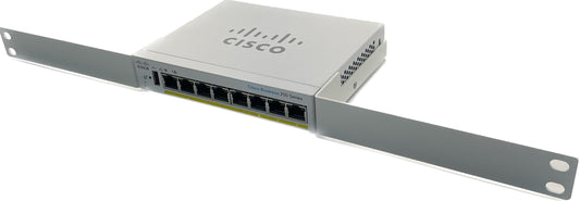 Rack Mount Brackets(Ear) for Cisco SG250-08HP | RI-CICBS250RMBA - White