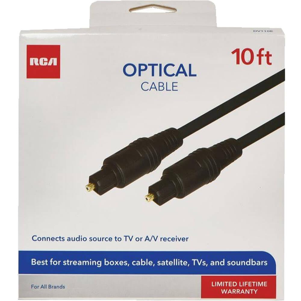 RCA DV110EV 10 Ft. Optical Cable