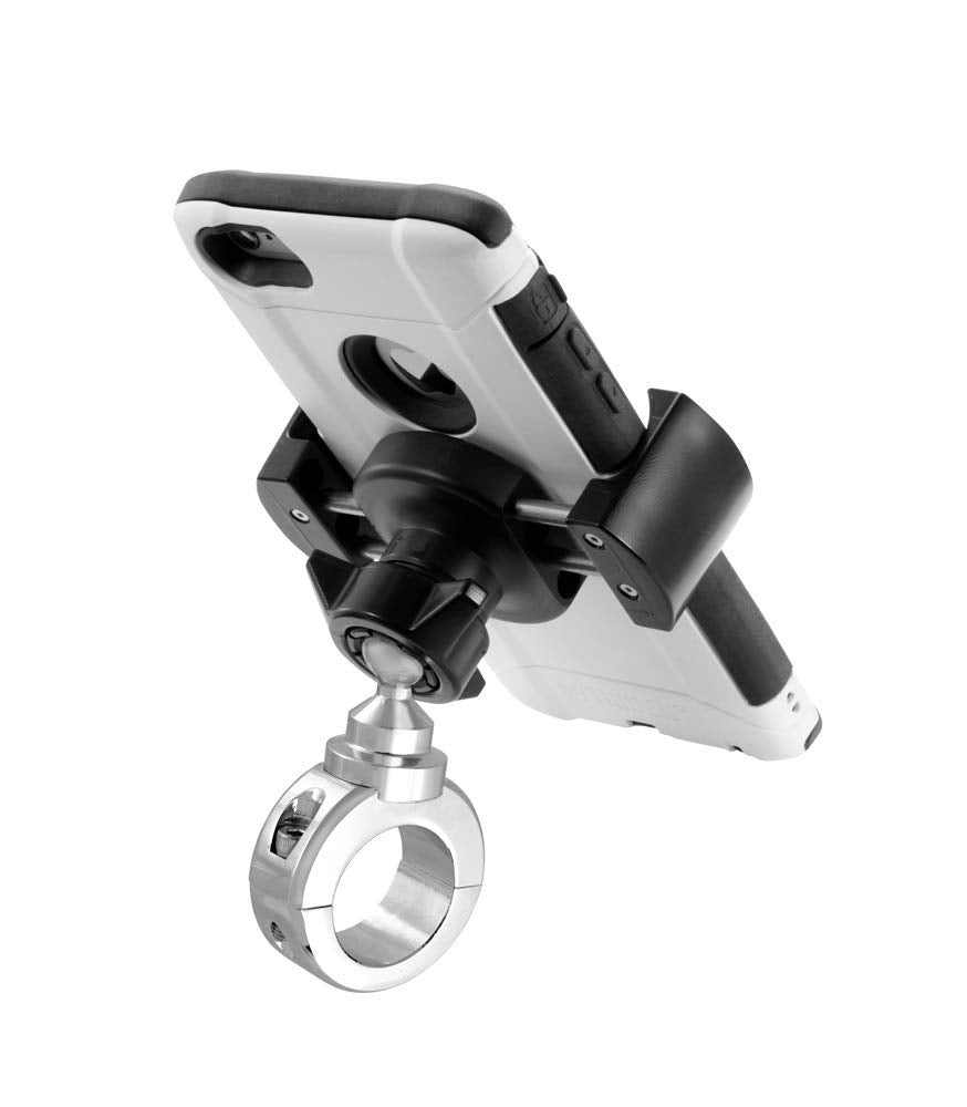 ARKON Mounts RVMC2C RoadVise Motorcycle Phone Mount for iPhone 12 11 Galaxy Note 20 10 S20 S10 Retail Chrome