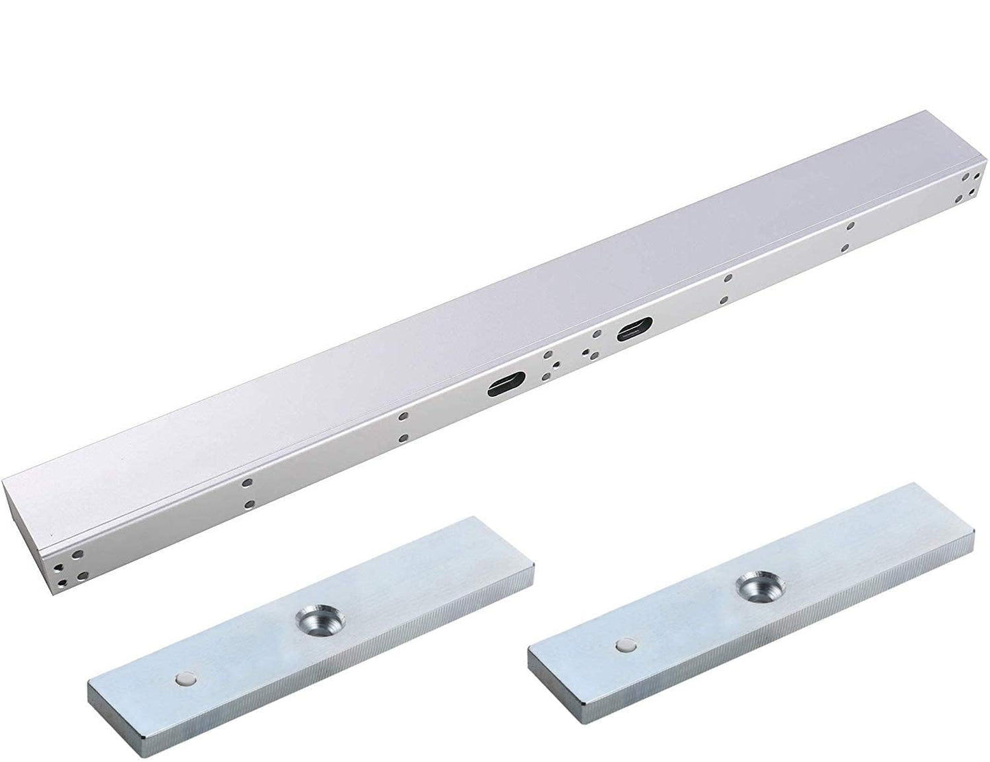 UHPPOTE Double Door Electromagnetic Lock 600lbs Holding Force Fail Safe for Access Control System