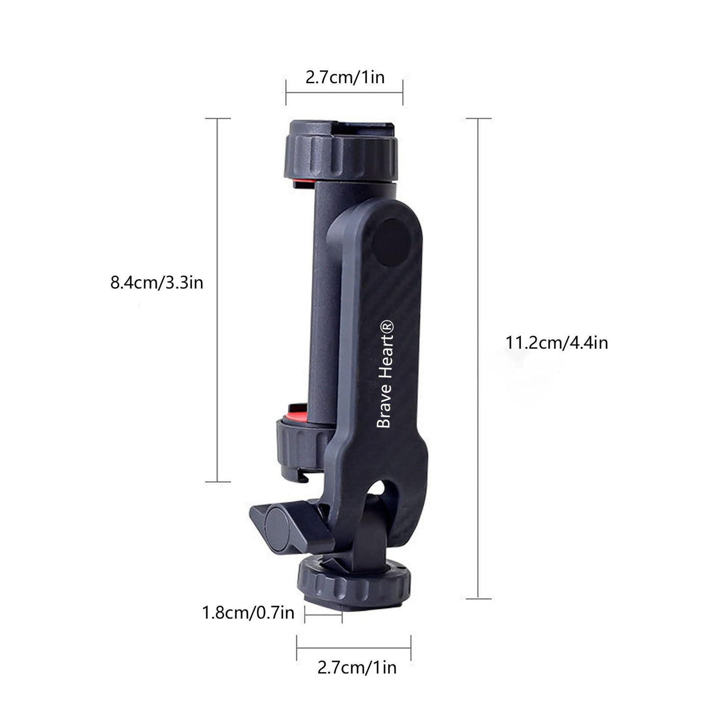 Gonymask 1/4" Screw Mini Camera Tripod for Sony ZV-1 II ZV-E10 Canon R50 DJI Pocket 3, 2-in-1 Phone Tripod Stand & Extendable Selfie Stick, 360° Ball