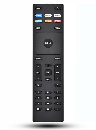 Universal Remote Control Replacement for Vizio Smart TV E60-E3 D24f-F1 D43f-F1 E43-E2 E75-E1 M55-D0 M50-E1 M50-D1 M558-G1 M557-G0 M65-E0 M658-G1