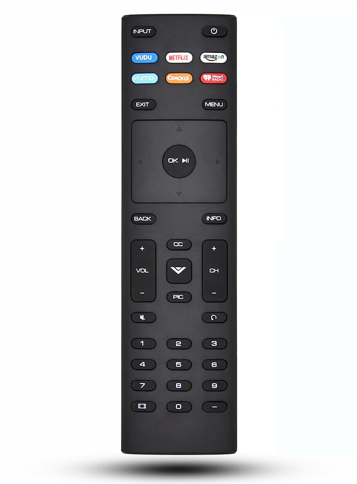Universal Remote Control Replacement for Vizio Smart TV E60-E3 D24f-F1 D43f-F1 E43-E2 E75-E1 M55-D0 M50-E1 M50-D1 M558-G1 M557-G0 M65-E0 M658-G1